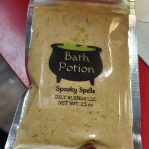 Halloween Bath Fizzies from Oily Blends - SPOOKY SPELLS
